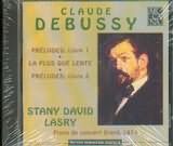 CD image DEBUSSY / PRELUDES LIVRE I AND II / LASRY (PIANO ERARD)
